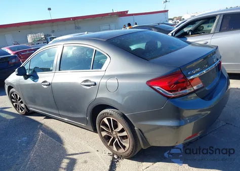 2013 Honda Civic Ex-L из США, поврежденный, VIN 2HGFB2F97DH523489